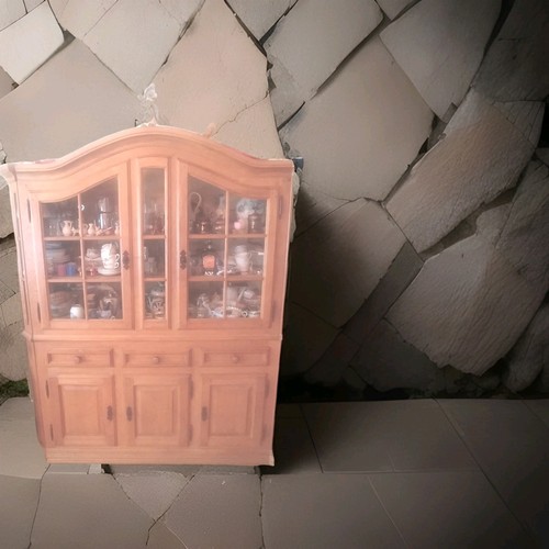 Vitrinen schrank eiche - vitrinen,