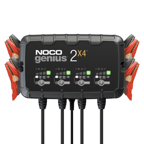 Noco genius2x4 12v 8a - 6v/12v,