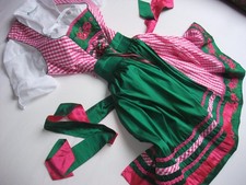 Landhaus Dirndl Trachtenkleid Balkonett Kleid Dirndel Landhauskleid Bluse Gr. 40