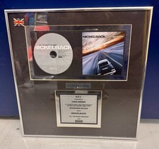 Nickelback Framed 2x Platinum
