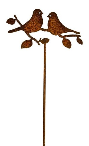Rost gartenstecker motiv - gartenstecker, zur