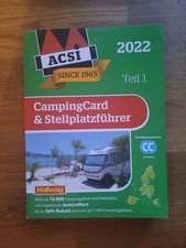 ACSI Stellplatzführer 2022 Teil 1 - ohne Campcard - TOP