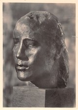 10135) Künstler AK Skulptur