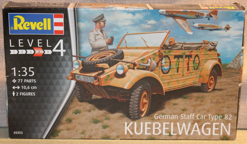 Revell 03253 german - staff, car