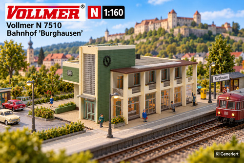 Vollmer 7510 bahnhof - 7510,