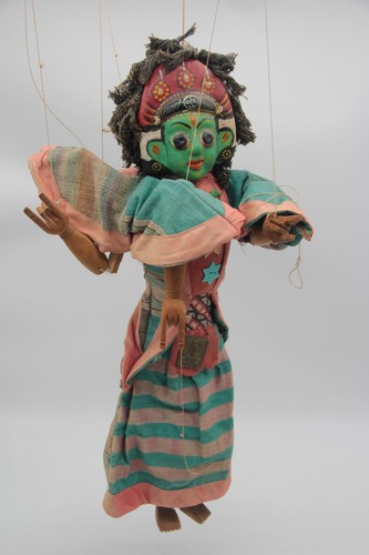 Nepalesische marionettenpuppe - nepalesische,