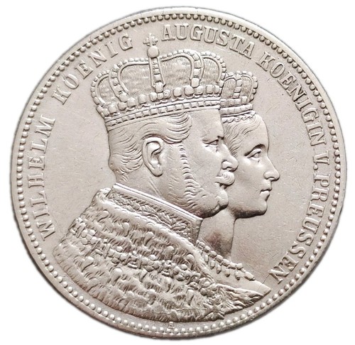Preußen thaler 1861 silber - thaler,