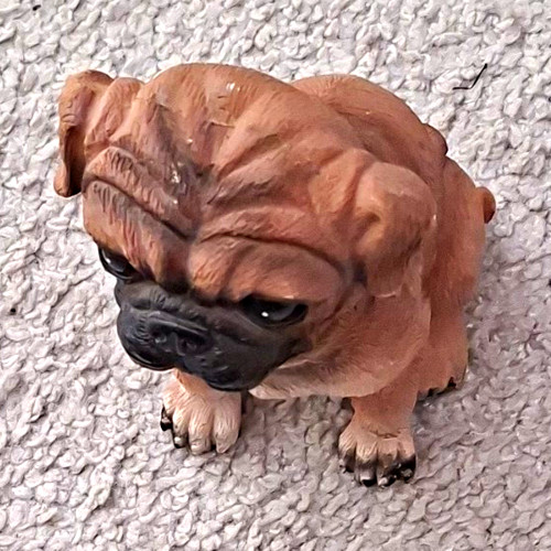 Mops hunde figur dekofigur - mops, hunde-figur