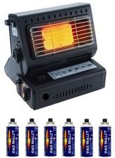 2in1 tragbare gasheizung - tragbare,