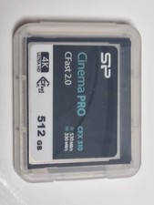 CFast Karte 512 GB Silcon Power Cinema Pro Speicherkarte   530MB/s