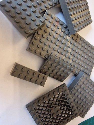 Lego platten plates castle - lego,