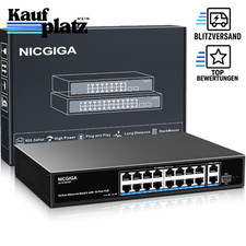 16-Port PoE Switch Unmanaged