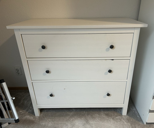 Weiße kommode hemnes - weiße,
