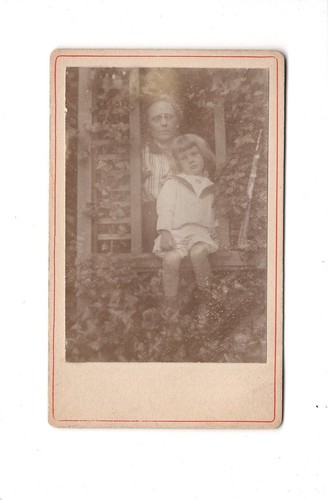Cdv foto feine - und, junge