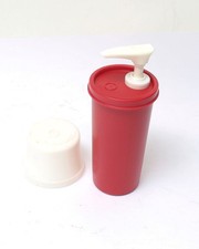 Tupperware Ketchup Spender rot