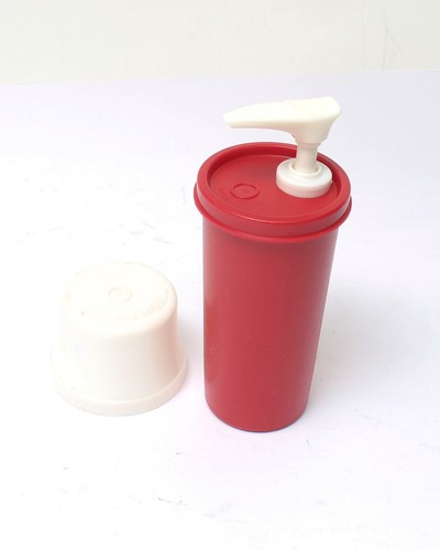 Tupperware ketchup spender rot - tupperware,