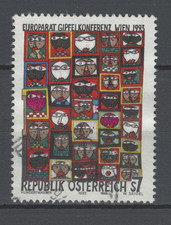Briefmarke Österreich MiNr. 2111 Gemälde von F. Hundertwasser gestempelt