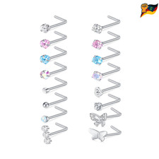 Nasenpiercing L Form