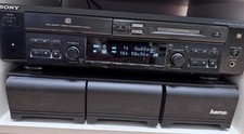 Sony Compact Disc Minidisc Deck MXD-D3 CD+MD, + 6Neu MD Disc, + Box für MD