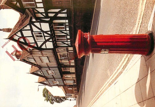 Postkarte warwick dorische - -, warwick,