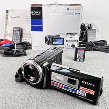 Sony HDR-PJ30VE Digital HD Handycam Camcorder /w Projector Boxed Set Tested