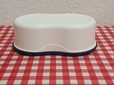 Tupperware * Butterdose # 8 * Butterperle *  weiß blau