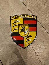 Emailschild emaille porsche - emailschild,