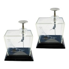 Blatt-Elektroskop, Physik-Experiment, Folien-Elektroskop, Elektrometer für ,