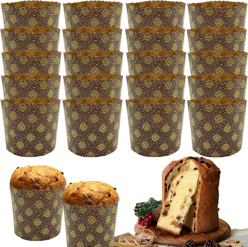 Pcs panettone form - 20,