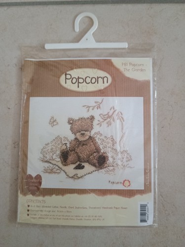 Kreuzstichbild popcorn the - popcorn,