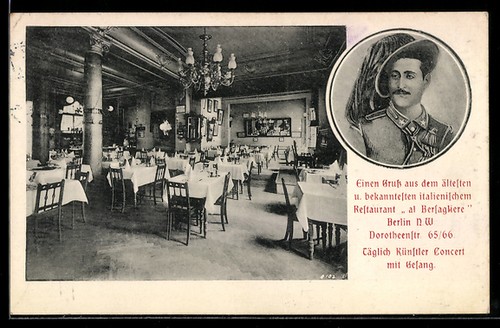 Berlin italienisches - ak,