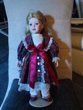 Puppe Sammlerpuppe Porzellanpuppe House of Valentina 90/2500 Schaufenster Deko