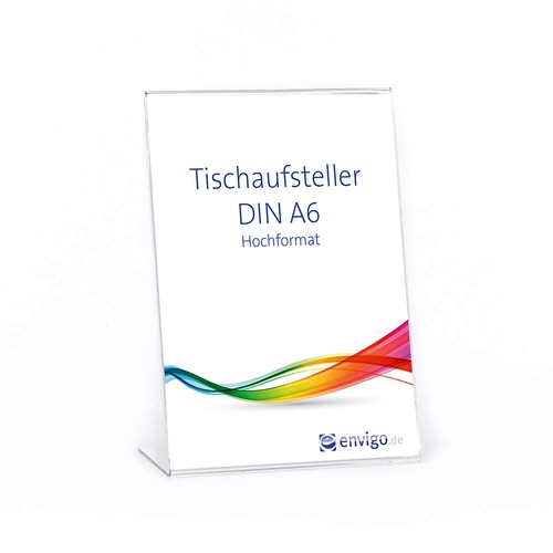 Tischaufsteller ständer - tischaufsteller, »l-ständer«