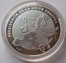 Spanien: 10 Euro 2002, spanische Ratspräsidentschaft, orig. gekapselt, PP
