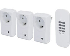 Funkfernschalter-Set 3+1 weiß