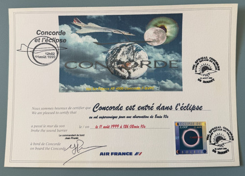 Concorde lot ausnahme - ausnahme, /