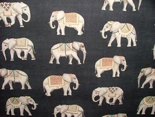 Jaipur Indisch Elefant Noir