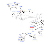 Original JAGUAR/LAND ROVER LK62-5J299-BC NOX-Sensor E-Pace X540 Velar L560 Vogue
