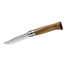 Opinel Messer No 08, Walnuss