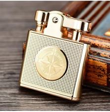 Honest Benzin Feuerzeug Gold