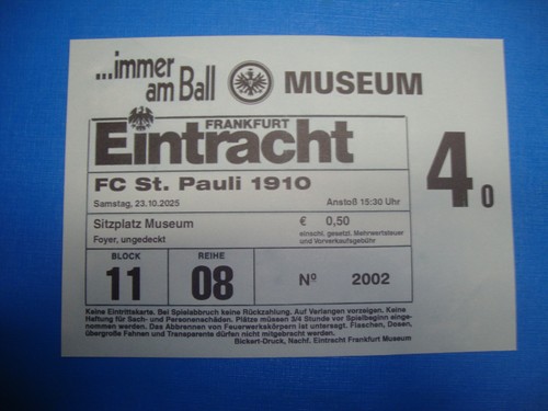 Ticket eintracht - ticket,