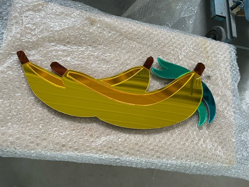 Spiegelschild banane neu - spiegelschild,