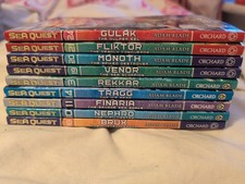 Sea Quest 9 Book Collection - Adam Blade (VG Condition)
