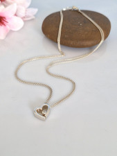 Wunderschönes Collier Silber