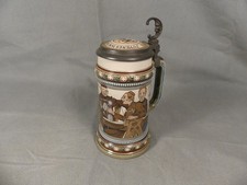 Villeroy & Boch Mettlach Bierkrug 2501 Studenten Szene Studentika beer stein