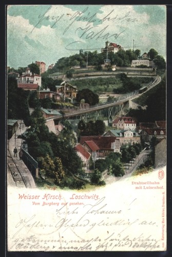 Dresden loschwitz - ak, dresden-loschwitz
