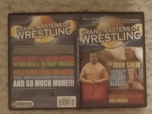 Dvd grandmasters wrestling - grandmasters,