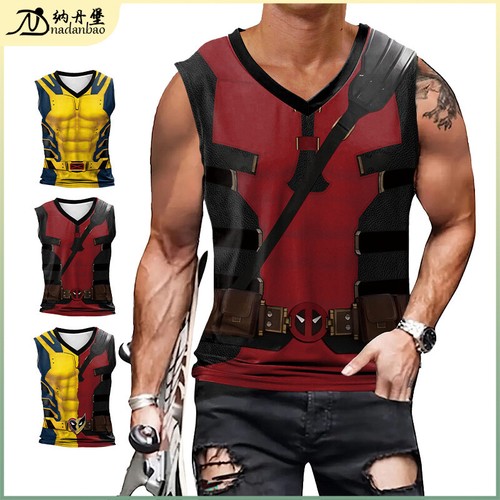Cosplay deadpool vest - 3,