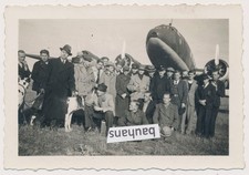 Foto Feldflugplatz Flugzeug