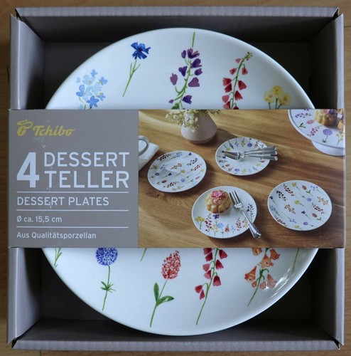 Tchibo dessertteller - tchibo,